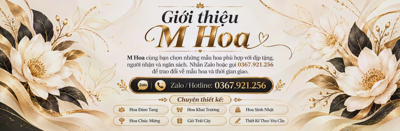 Ảnh bìa Shop hoa tươi Phú Thọ - Gửi hoa đẹp, trao lời thương